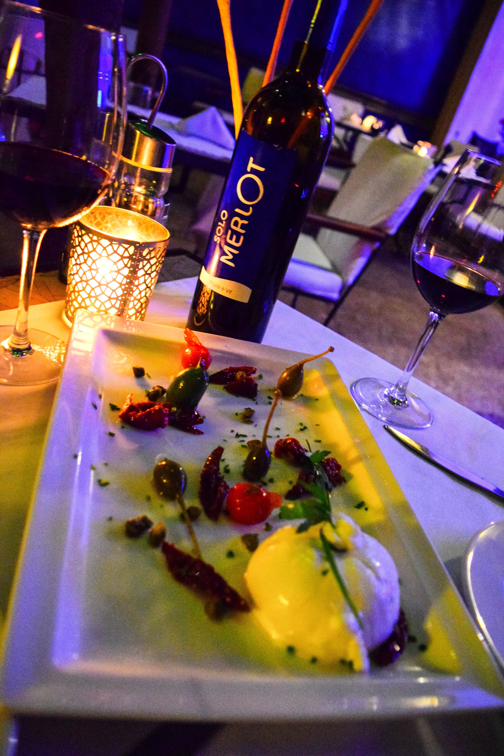 Eat in Marrakech Cafe Arabe_Morocco_Where to Eat_Travel_Guide_Best restaurant in Marrakesh_Africa_Medina_burrata_appetizer