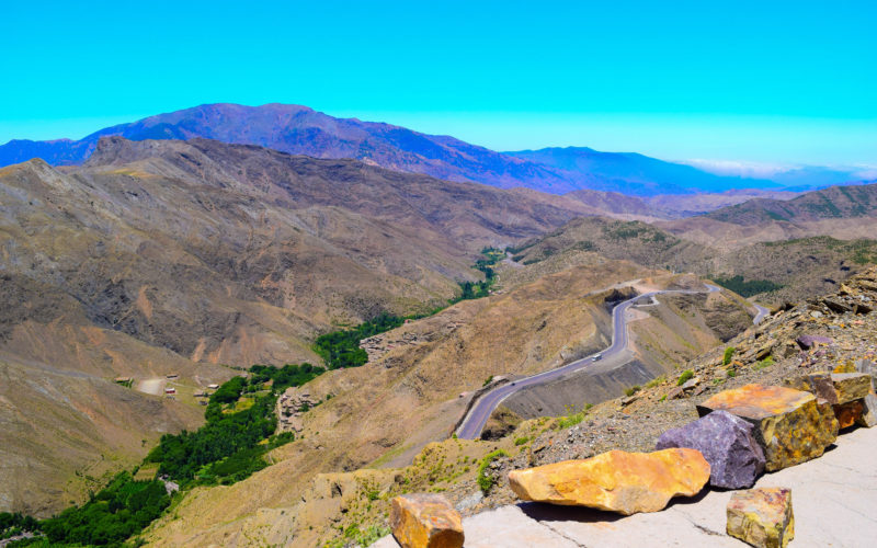 The truth about the drive to tizi n'tichka pass_morocco_driving_the truth_experience_roads_marrakech to desert_hairpin_canyon_beautiful_not_dangerous_mountain top view