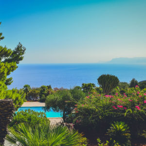 10 pool view cliffs mediterranean sea Hotel Baglio La Porta Sicilia near San Vito Lo Capo Private exclusive resort sicilia hidden gem off the beaten path luxury