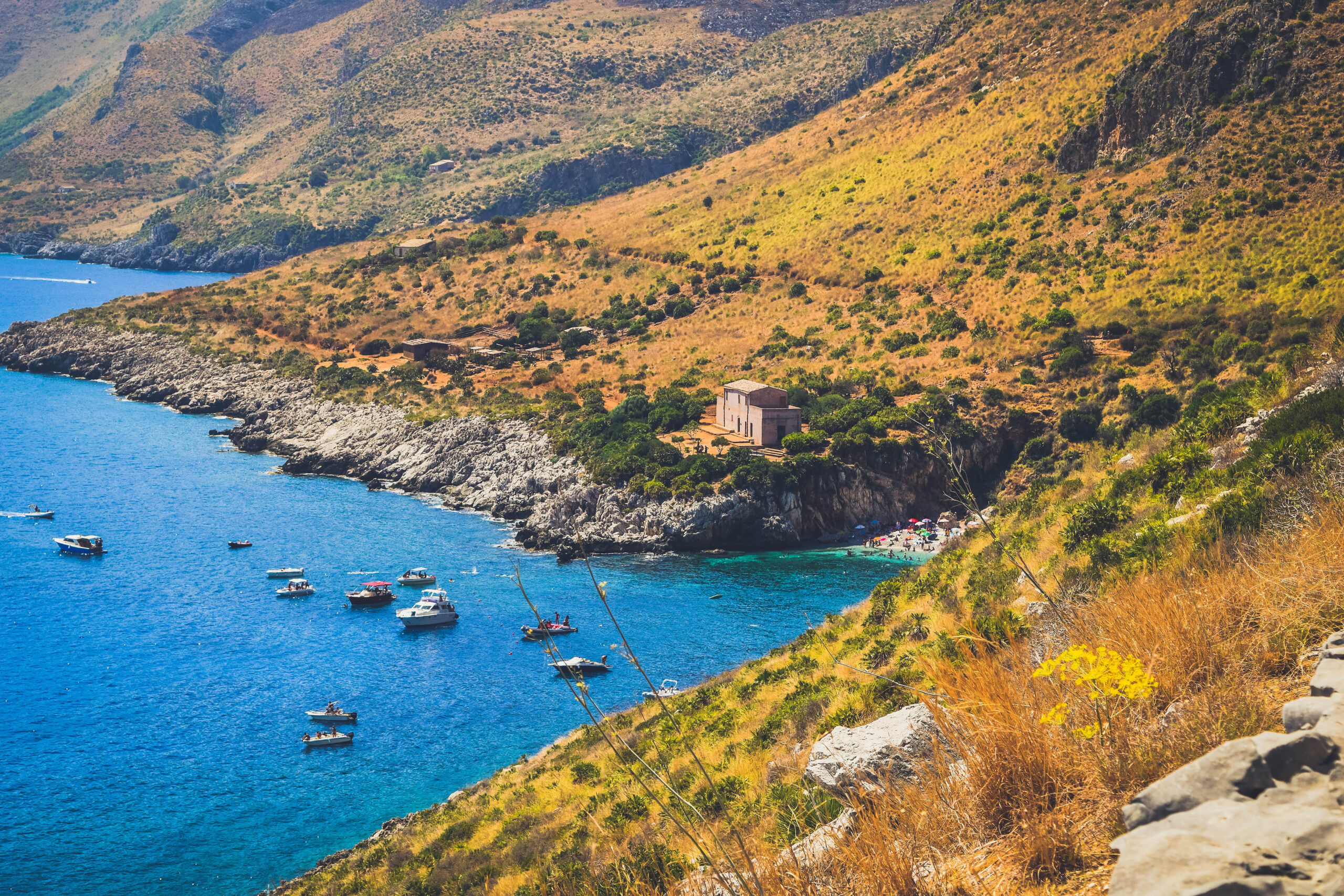 Travel Guide to Sicily_San vito lo capo_riserva dello zingaro_nature reserve_best beaches in italy_coves_where to go_boat_cala