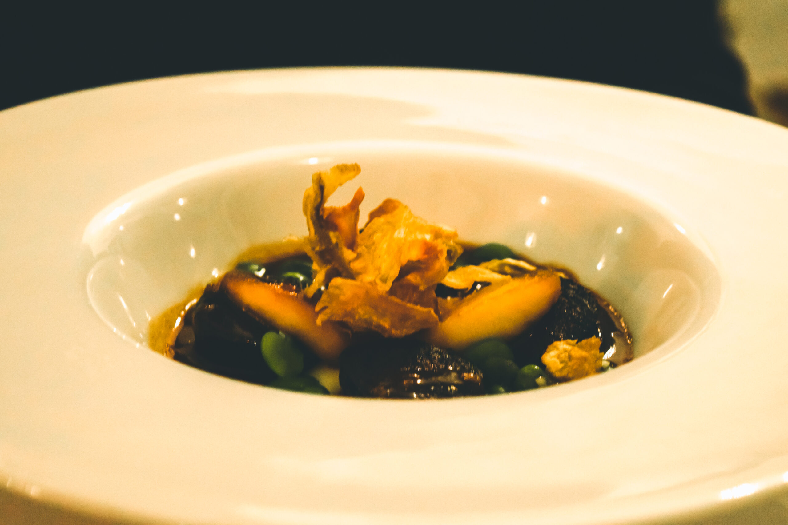 Entree French Soft Black Pudding, Caramelized Apple, Madeira Sauce Otto's French Restaurant_Best old school french restaurant in london_review_food critic_travel blog_gray's inn road_Travel guide to london uk blog what to do what to see where to go 3 days