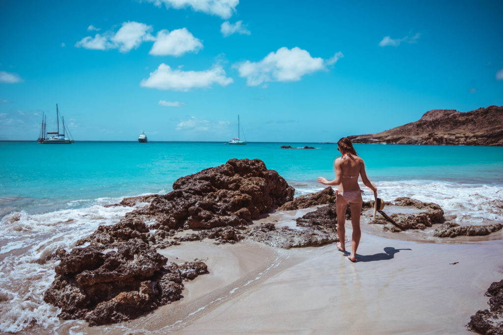 The Best Beach In St. Barth: Anse de Saline Beach Travel Blog St. Barth Saint Barthelemy SVADORE Where to go what to do what to eat