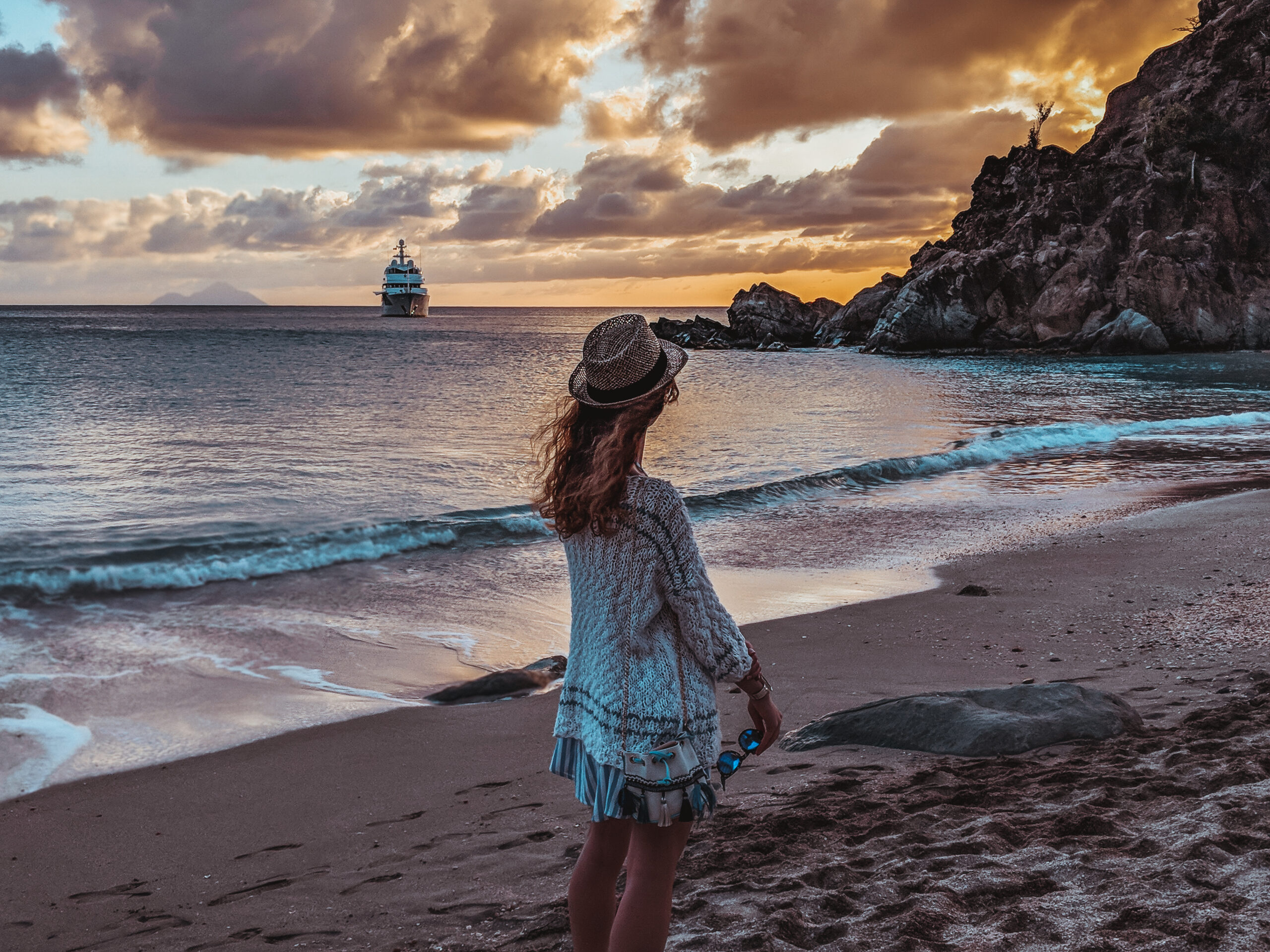 Catch A Sunset In St. Barth From Shell Beach & Fort Karl