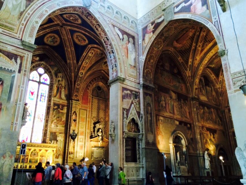 How To Travel In Italy- 2 Days In Florence basilica di santa croce tomb macchiaveli galileo michelangelo