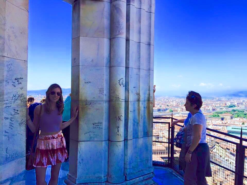 How To Travel In Italy- 2 Days In Florence duomo giotto's bell tower top view firenze