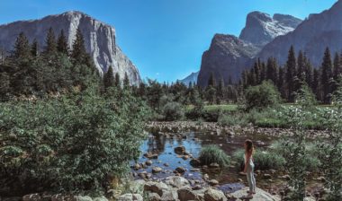 The Best Way to See Yosemite In 2 Days SVADORE travel blog taft point mariposa sentinel dome panorama trail mist trail glacier point hikes