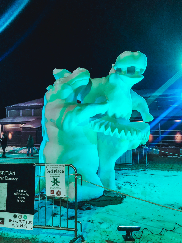The Annual Breckenridge International Snow Sculpture Championship a weekend in breckenridge travel guide what to do where to ski where to stay svadore blog-1-18 A List Of Annual Events in Breck That Will Make Your Trip Even Better
