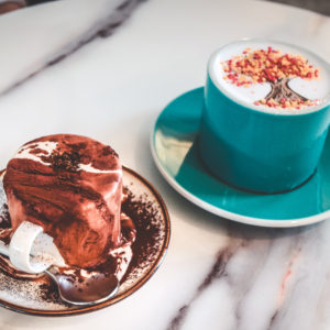 Travel Guide: 4 Days in Seoul in November C Through Cafe itaewon-dong seoul latte art coffee art what to do in seoul south korea travel guide travel blog SVADORE-1-7