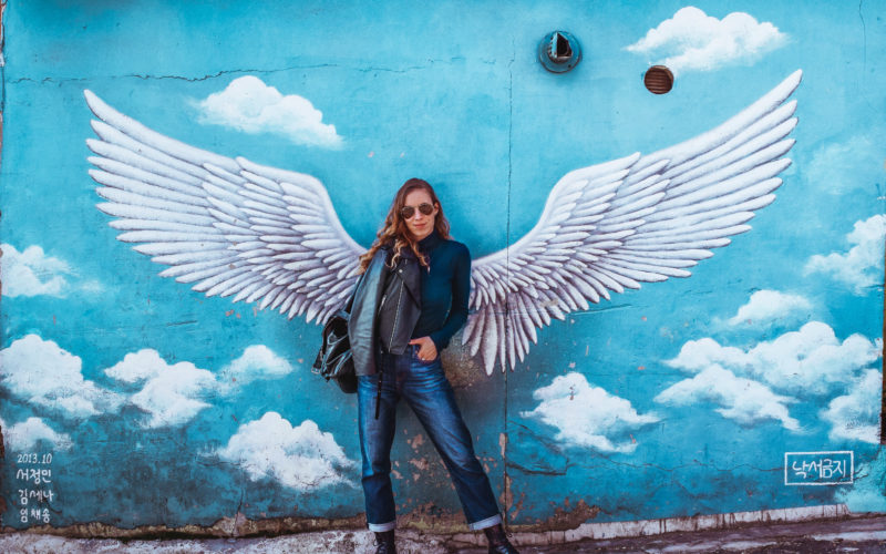 Travel Guide: 4 Days in Seoul in November Exploring the Work of Art that is Ihwa Mural Village ihwa mural village seoul ihwa-dong what to do in seoul south korea travel guide travel blog SVADORE-1