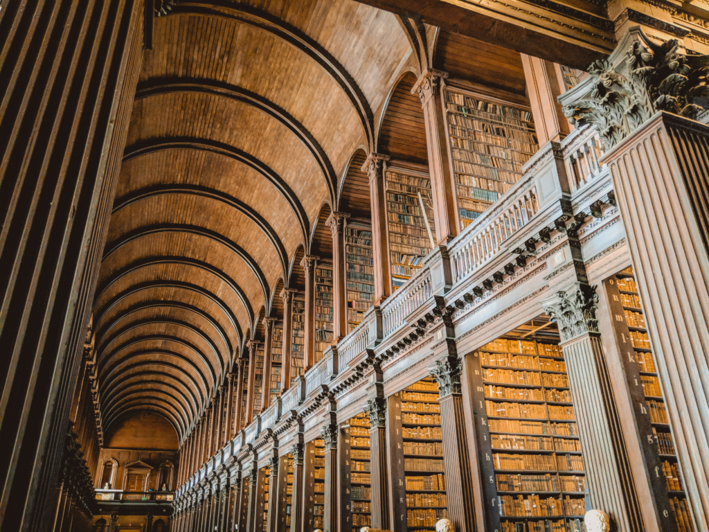 can anyone visit trinity college library
