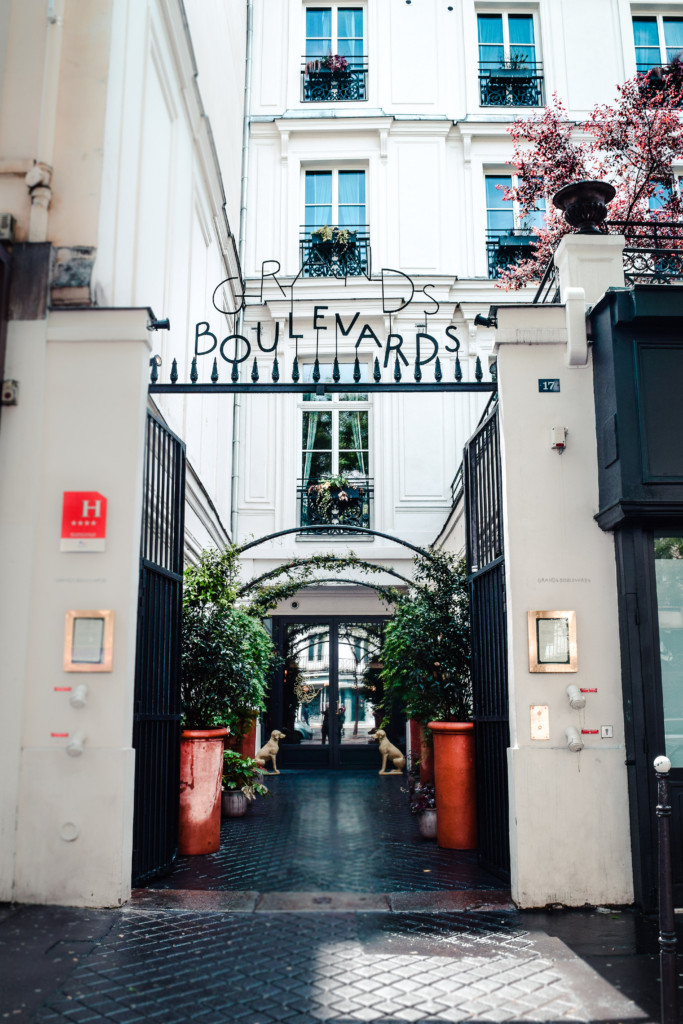 Best Places to Stay in Paris: Hotel des Grands Boulevards paris 2nd arrondissement where to stay in paris travel guide travel blog hotel review millennials