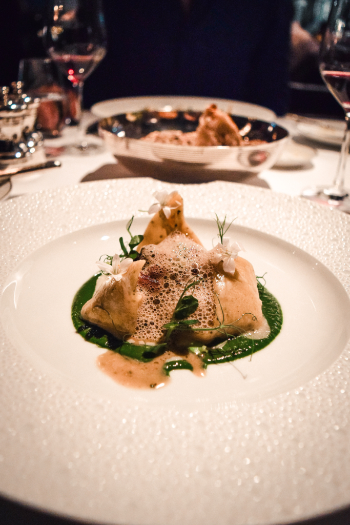 Dine in the Sky: L'Oiseau Blanc, The Peninsula Hotel french morels