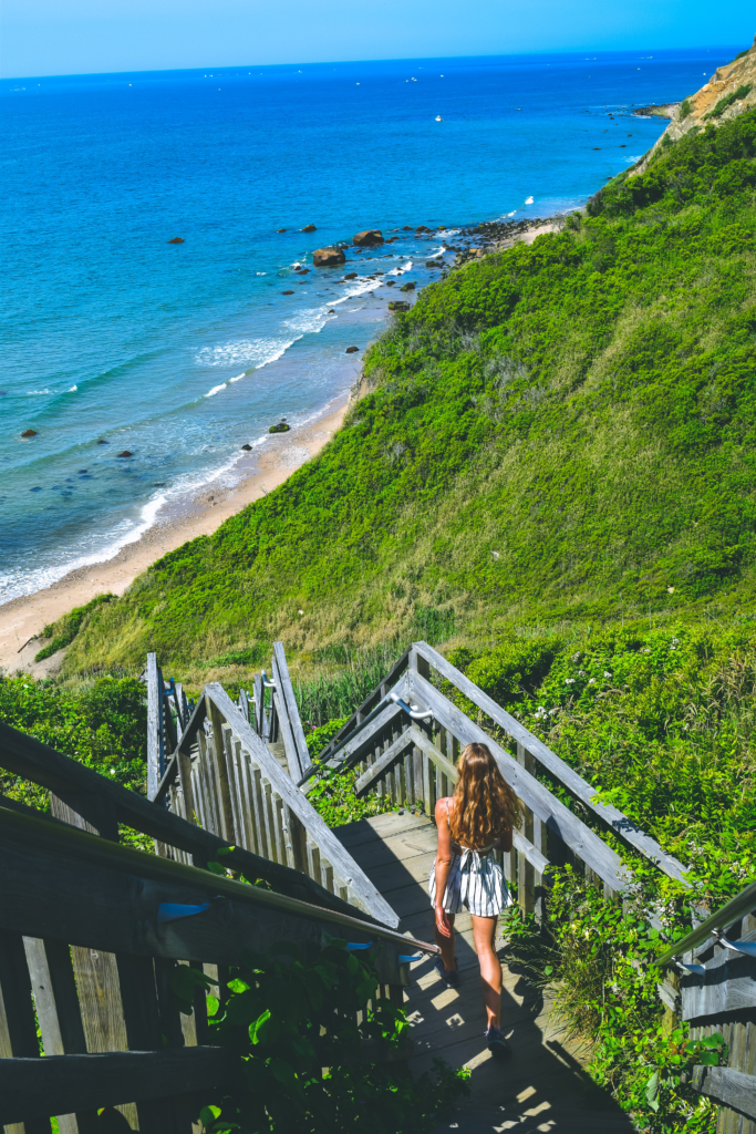 Mohegan Bluffs - Things to Do On Block Island block island travel guide what to do on bi rhode island SVADORE-1