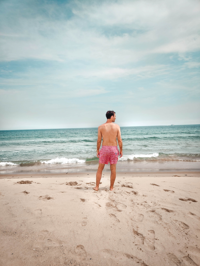 Mansion Beach And Its Block Island History eubi shorts bathing suit sea summer
