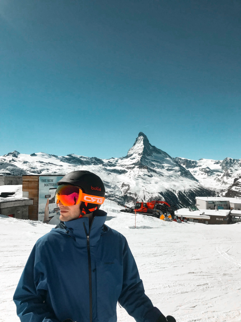 Skiing the Swiss Alps from Italy to Switzerland with ski itineraries matterhorn cervinia zermatt