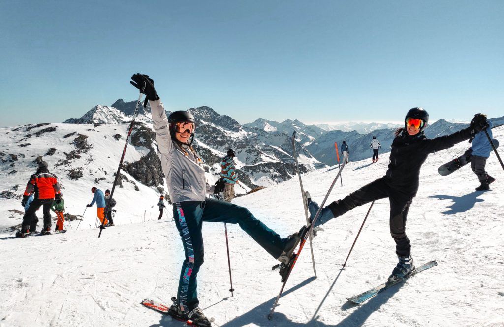 Image result for Spring Skiing in the Italian Alps