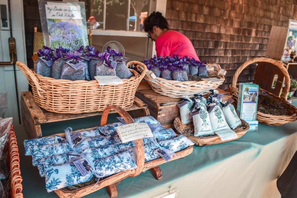 Meet the Artisans of the West Tisbury Farmers Market fresh lavender andrea rogers