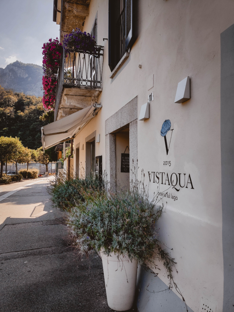 A Guide to My Italian Hometown: Feriolo, Lago Maggiore where to eat vistaqua