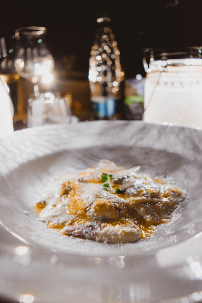Tasting Cinque Terre at La Sosta, A Michelin Restaurant where to eat in cinque terre homemade ravioli