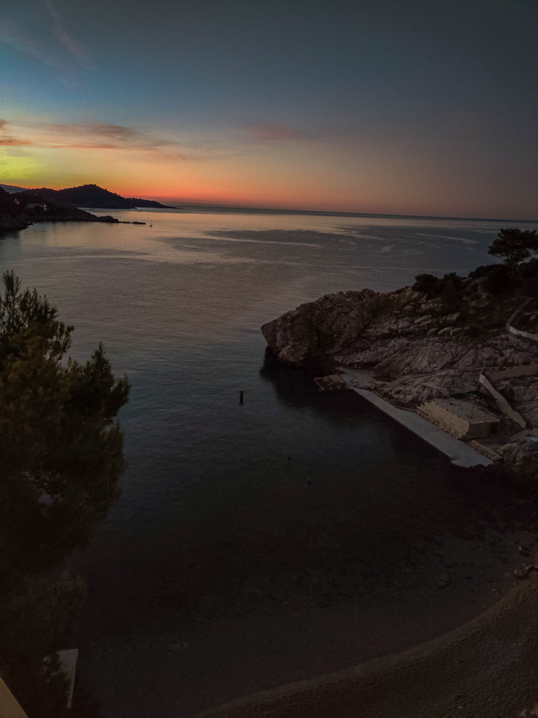 The Best Beach Hotel in Dubrovnik: Hotel Bellevue executive suite sunrise