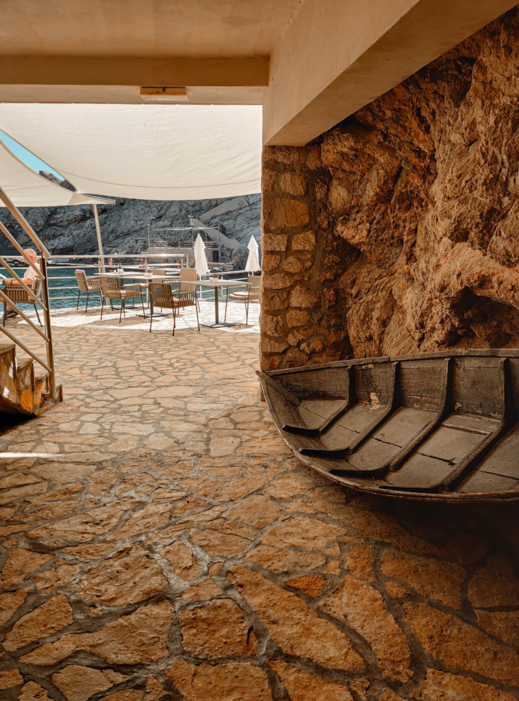 The Best Beach Hotel in Dubrovnik: Hotel Bellevue nevera beach restaurant