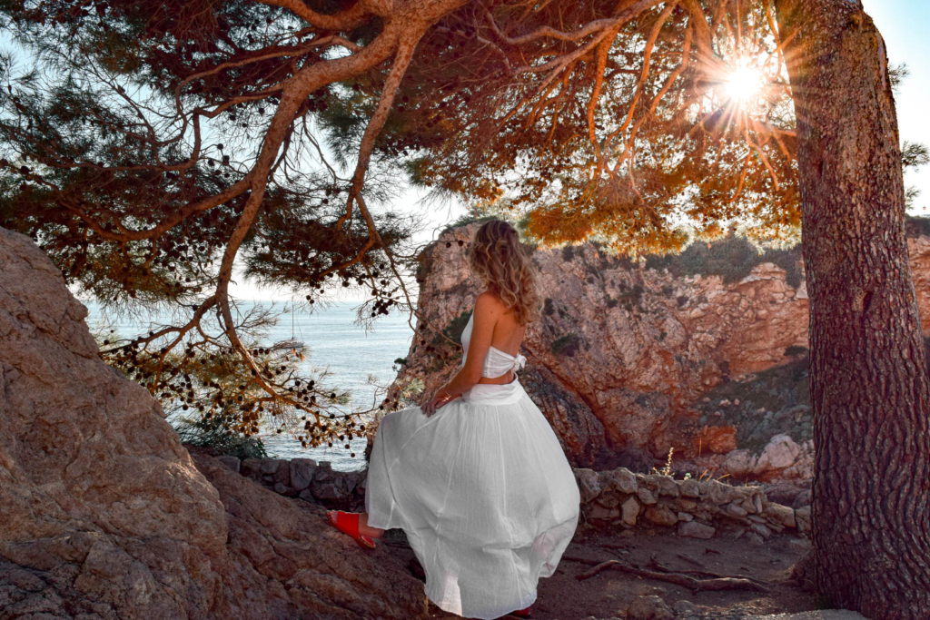 princess polly baby blue dress Backless Dress Captions main image 1