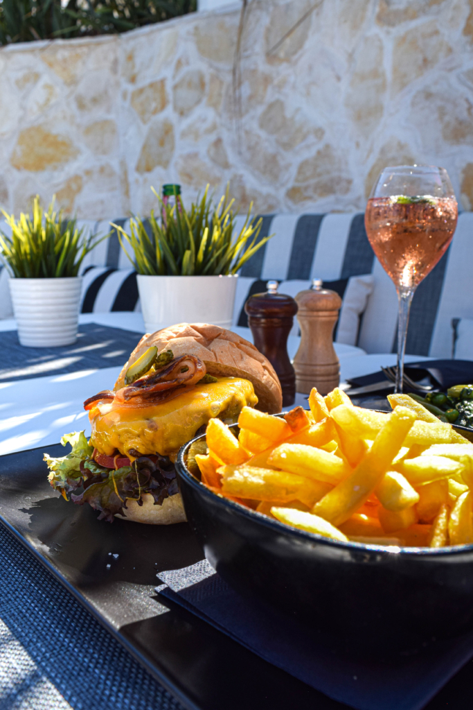 11 Reasons to Stay at Tara's Lodge Hotel in Korcula, Croatia zrnovska banja bay mimi's burger bistro bar Where to Eat on Korcula: Mimi's Bar, Tara's Lodge mimi's burger sauce