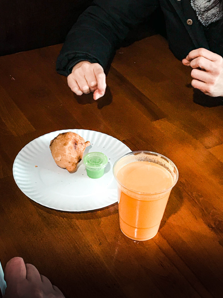 Scenes from my Queens, NY Food Tour inspired by AFAR indian food merit kabab dumpling place mango lassi samosa