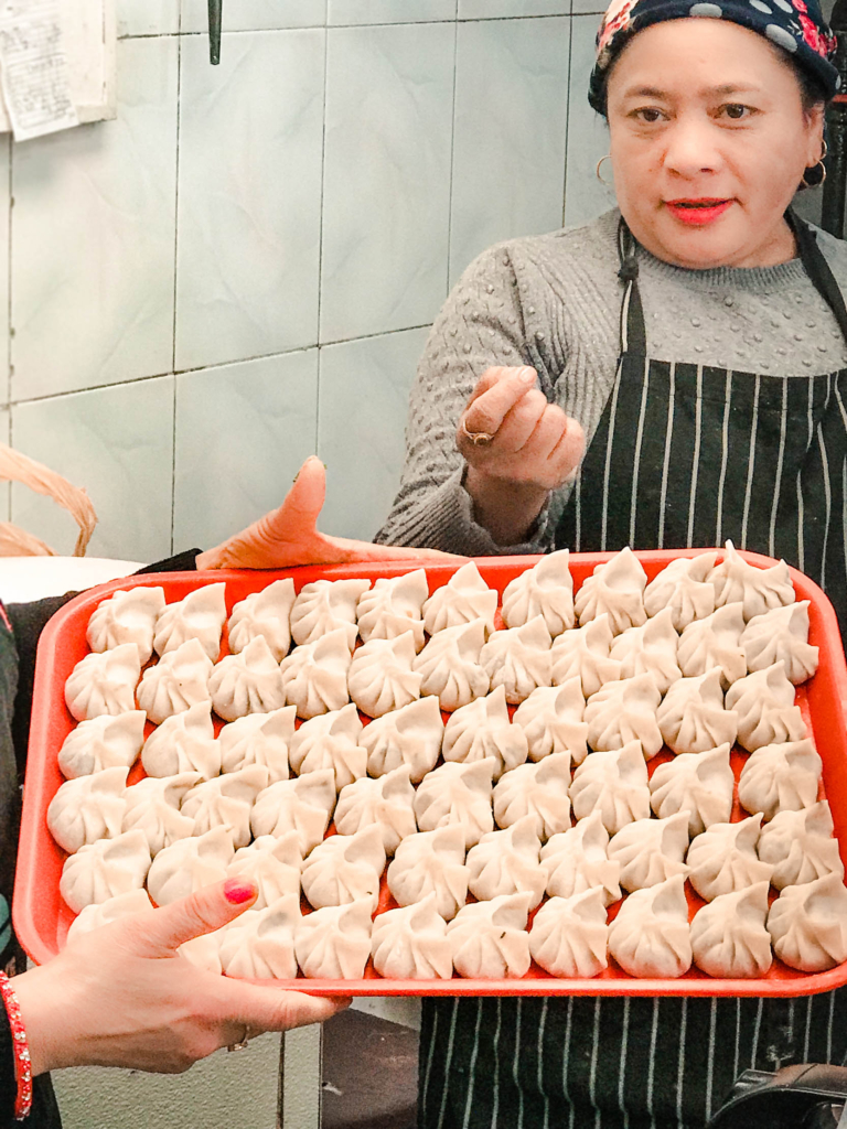 Scenes from my Queens, NY Food Tour inspired by AFAR nepali bhanccha ghar momo