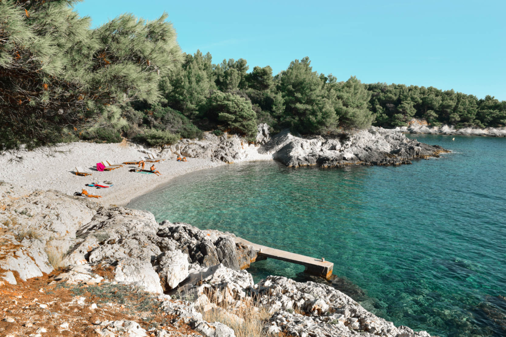 Best Walks in Hvar: Hike Robinson Trail croatia hvar town hvar svadore travel blog strand mekicevica