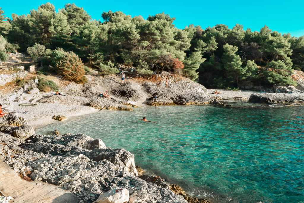 Best Walks in Hvar: Hike Robinson Trail croatia hvar town hvar svadore travel blog robinson beach