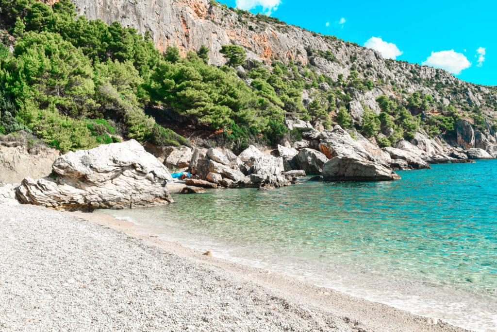 Best Beaches on Hvar Island: Zaraće and Dubovica velo