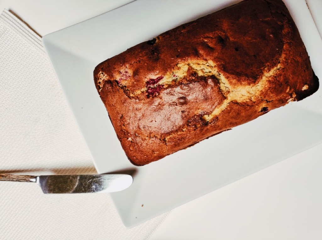 Stepping Up My Stay At Home Game: 4 Meals I Made this Week berry fruit cake blueberry raspberry buttermilk