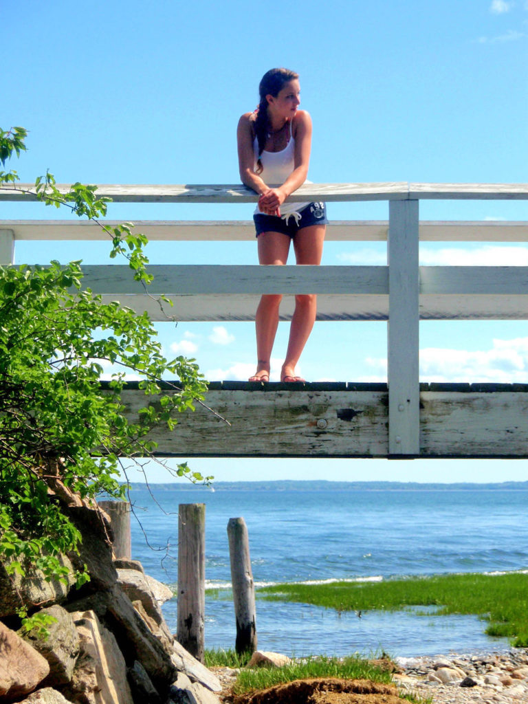 A Day at Greenwich Point Beach, Tod's Point hiking trail