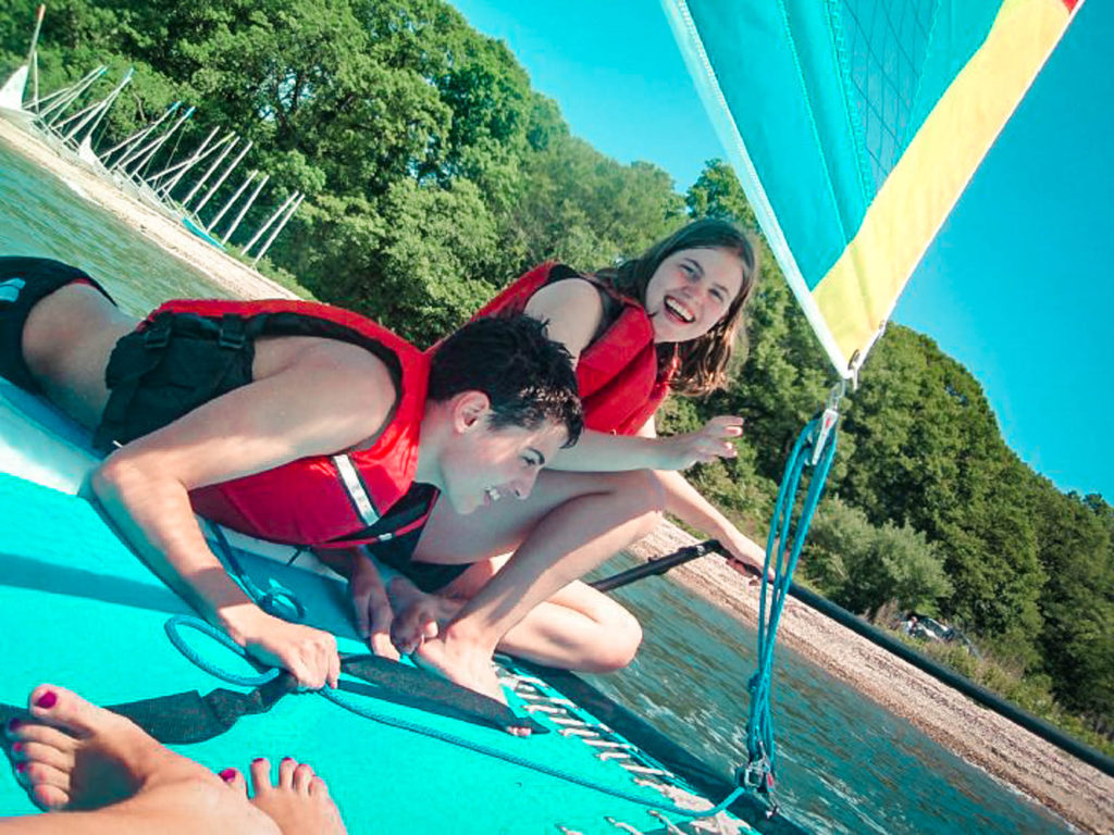A Day at Greenwich Point Beach, Tod's Point rent catamaran kayak sup