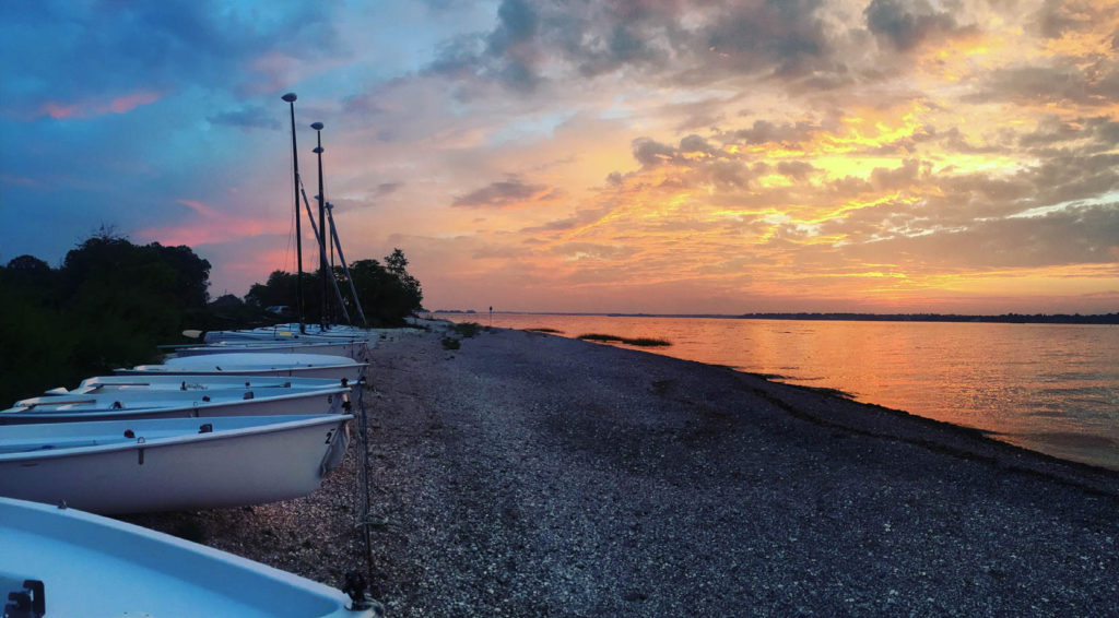 A Day at Greenwich Point Beach, Tod's Point old greenwich yacht club