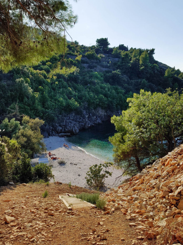 Why the Town of Racisce in Korcula Needs to Be on Your Radar kneza cycling bike rent croatia coast travel blog guide vaja bay beach swim eat konoba vala