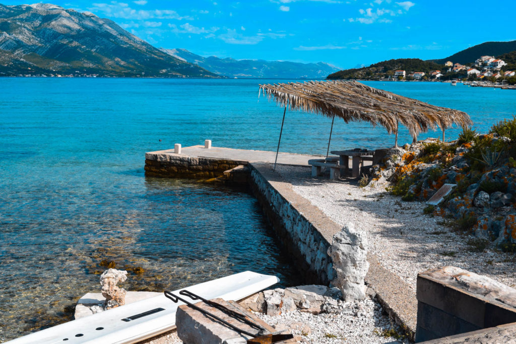 Why the Town of Racisce in Korcula Needs to Be on Your Radar kneza cycling bike rent croatia coast travel blog guide vaja bay beach swim eat konoba vala