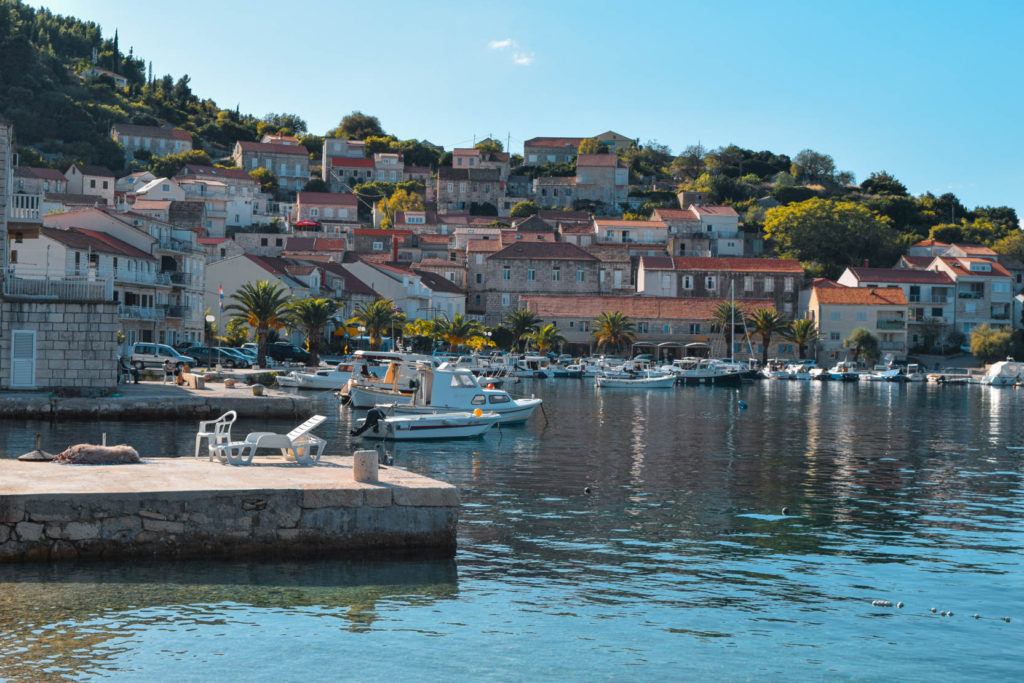 Why the Town of Racisce in Korcula Needs to Be on Your Radar kneza cycling bike rent croatia coast travel blog guide vaja bay beach swim eat konoba vala