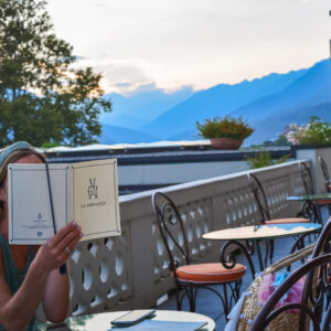 Aperitivo and Fine Dining at a Lake Maggiore Restaurant at Grand Hotel Majestic la beola cena aperitivo la terrazza