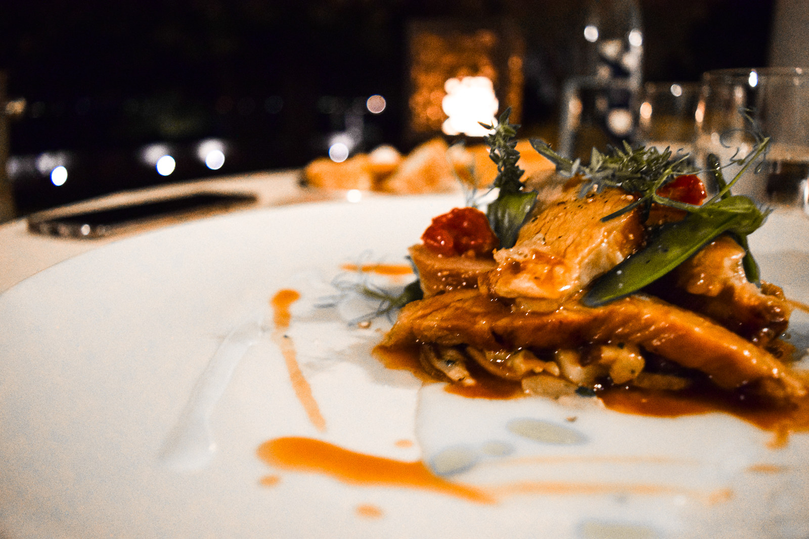 Aperitivo and Fine Dining at a Lake Maggiore Restaurant at Grand Hotel Majestic la beola cena aperitivo la terrazza veal vitello