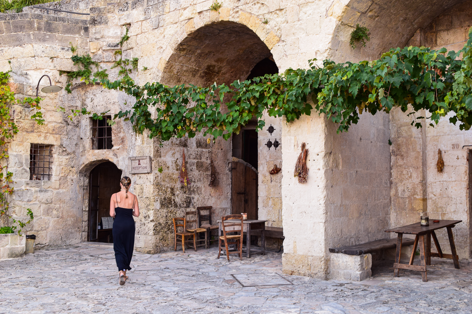 Sleep in Cave Hotel Sextianto Le Grotte della Civita in Matera, Basilicata