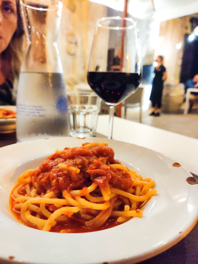 Why Nardò Should Be Your Homebase When In Puglia where to eat trattoria san giuseppe cenobio salento puglia pasta