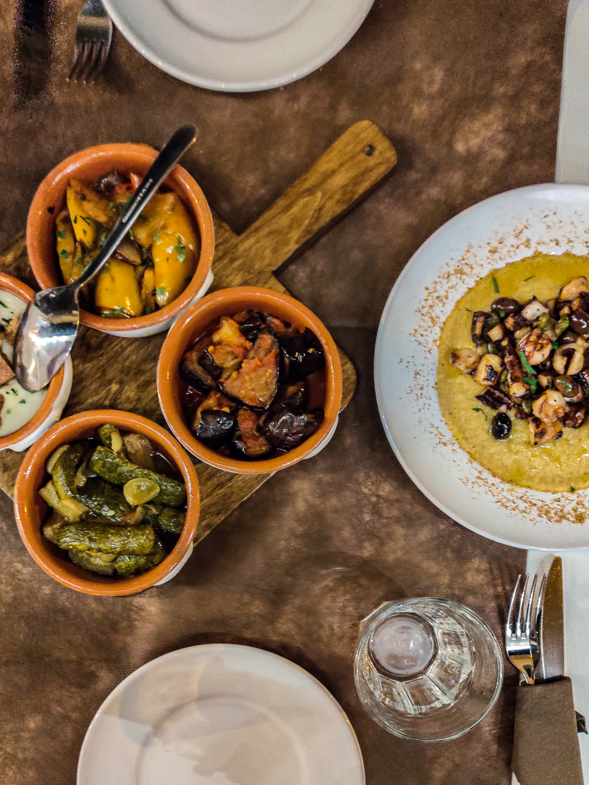 Why Nardò Should Be Your Homebase When In Puglia where to eat trattoria san giuseppe cenobio salento puglia chickpea octopus ceci