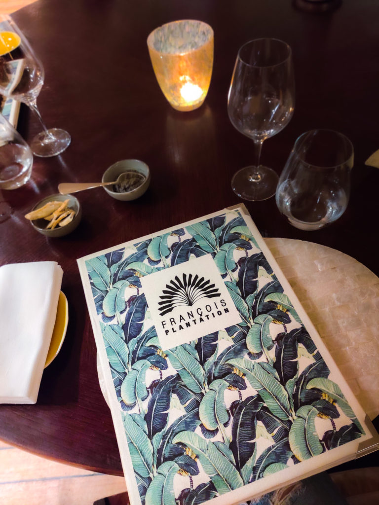 François Plantation Restaurant, St. Barts: Cocktails, Dinner, Cigars and a Night Cap villa marie st. barth sibuet family maisons & hotels sibuet dinner st. barts chef emmanuel motte souffle bouillabaisse