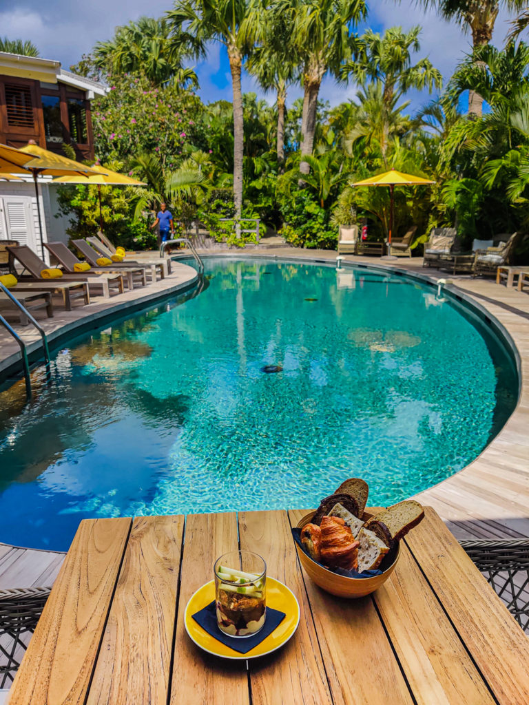 Where to Eat Breakfast and Brunch in St. Barth villa marie st. barth sibuet properties francois plantation pain perdu french waffles pastries avocado toast acai bowl foodie travel blog svadore