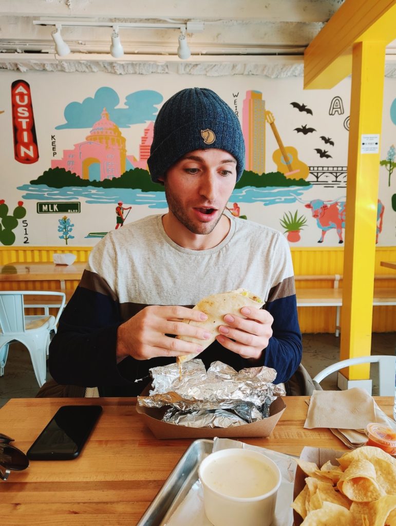 I Visited Austin during Texas Snow Storm Uri. Here's What Happened... kesos tacos
