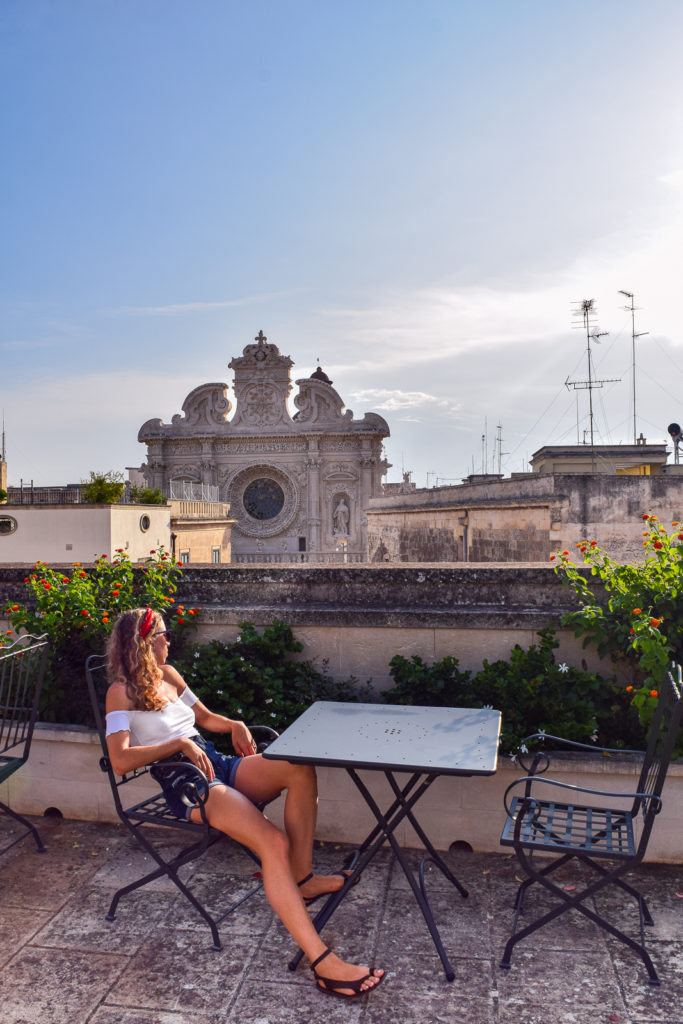 Patria Palace: Luxury Hotel in Lecce, Puglia salento where to stay 5-star hotel restaurant terrace basilica view continental breakfast review travel guide svadore sveva marcangeli