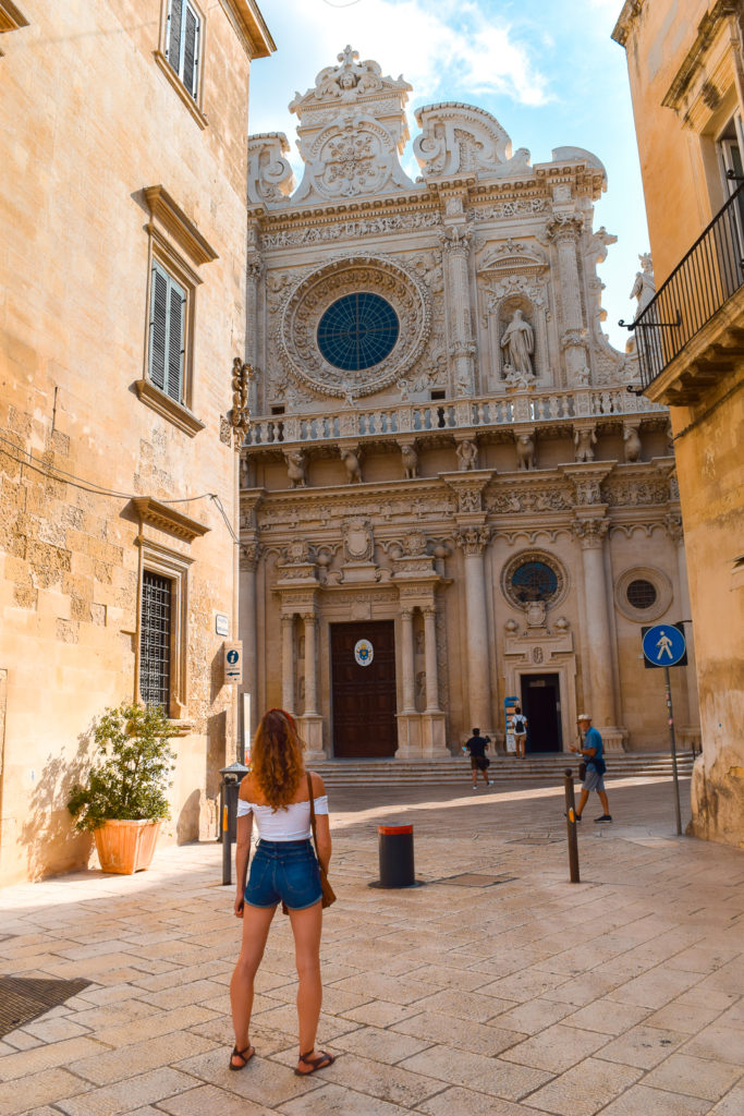 7 Things to Do in Lecce, Italy: A Lesser-Known Travel Guide basilica di santa croce svadore travel blog 