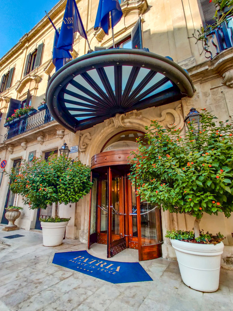 Patria Palace: Luxury Hotel in Lecce, Puglia salento where to stay 5-star hotel restaurant terrace basilica view continental breakfast review travel guide svadore sveva marcangeli